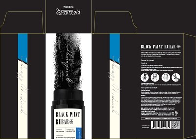 Image Of Carton (Black Paint Rubar Carton)